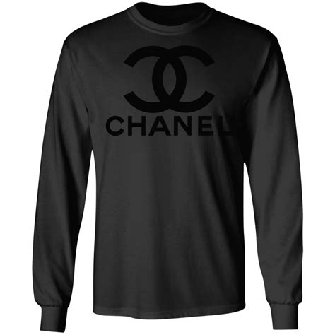 chanel tshirt black.side zipper|Chanel tee shirts.